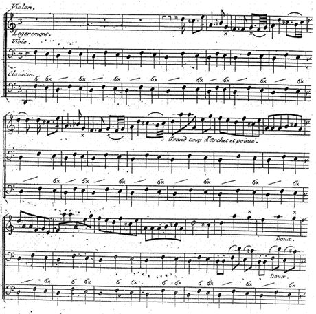extrait de La Sonnerie de Sainte-Geneviève-du-Mont de Marin Marais (basse continue)